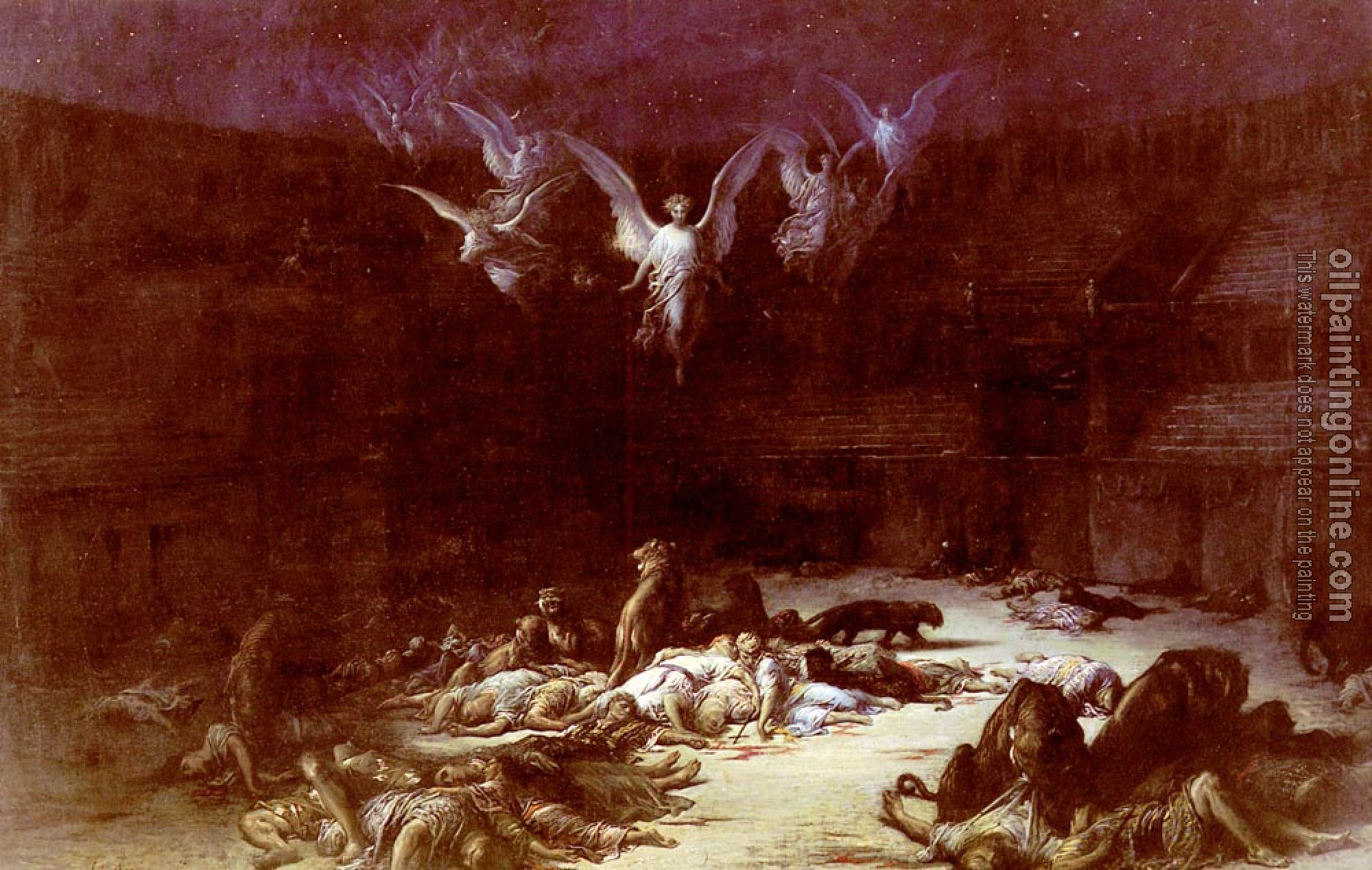 Paul Gustave Dore - The Christian Martyrs